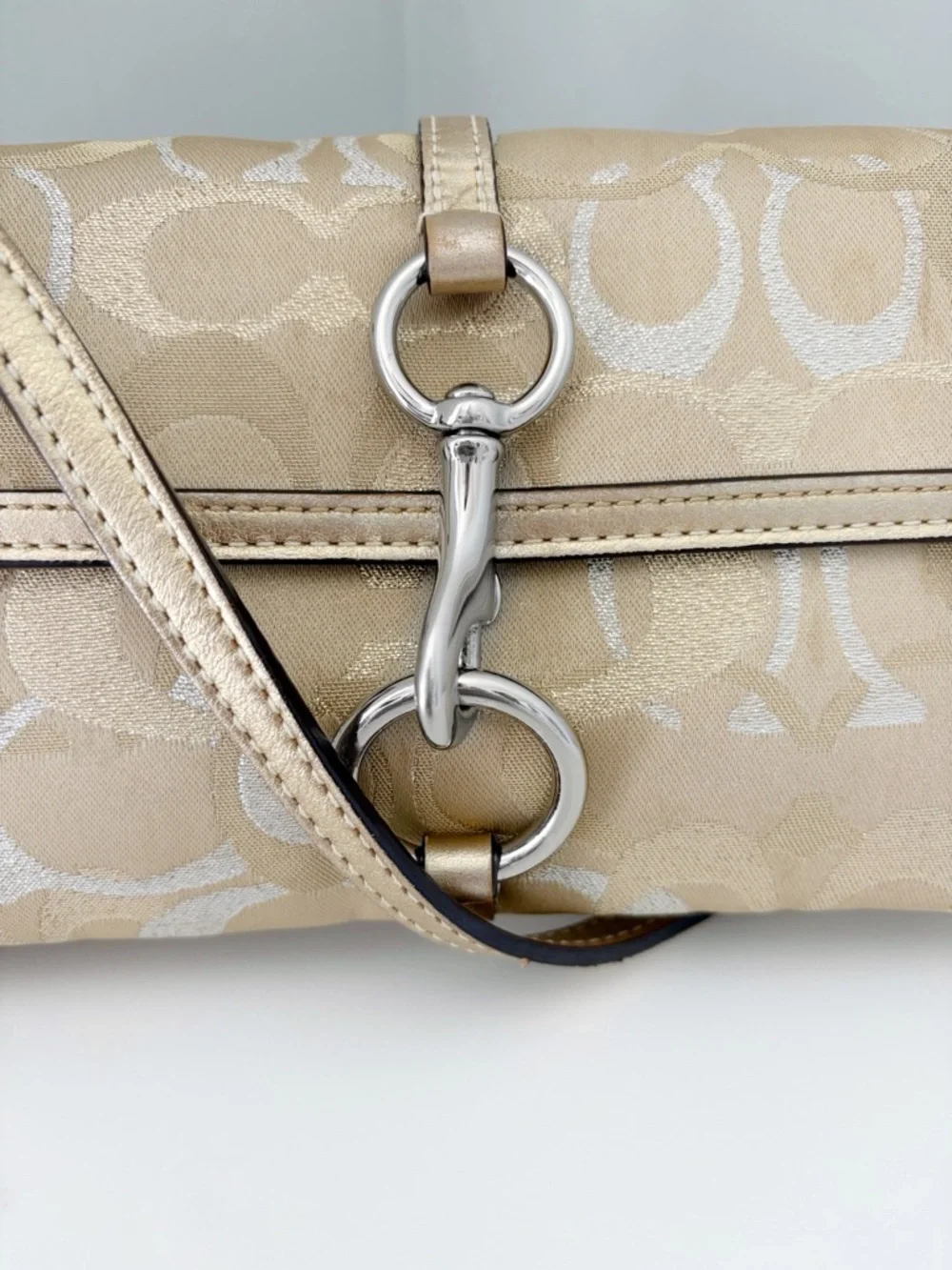 Coach Vintage Y2K Signature Small Shoulder Bag